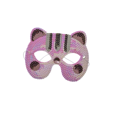 Fun Cat Sequin Masks By Rice DK